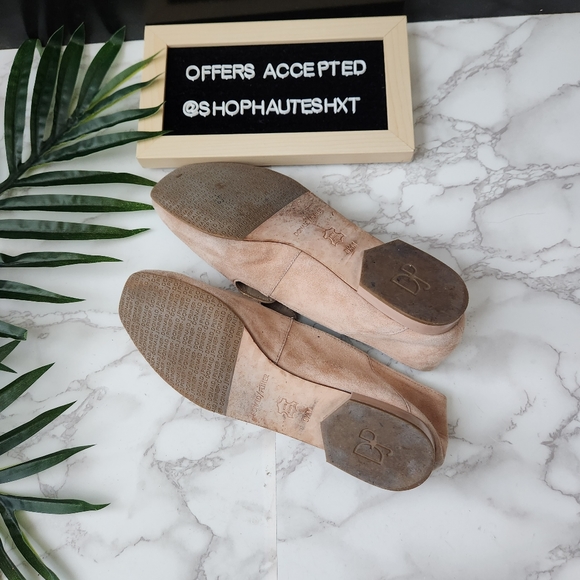 Donald J Pilner Hiro Floral Embellished Suede Slip On Flats - Picture 7 of 7